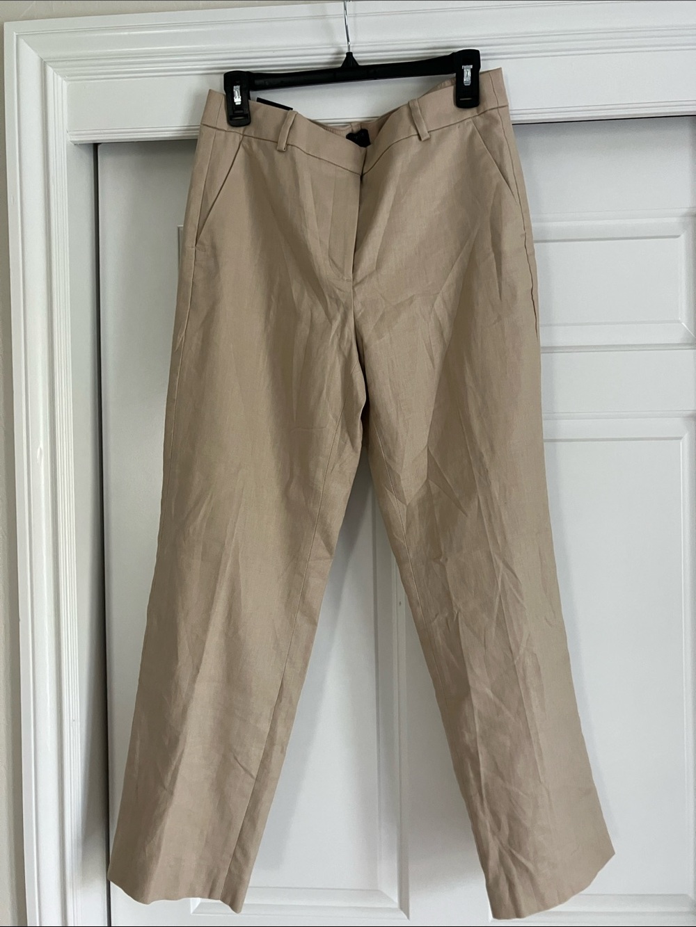 J. Crew Women’s Khaki Straight-Leg Chinos - Light Tan
